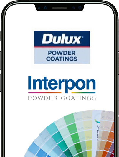 DULUX Powder Coatings & Interpon Powder Coatings Colour Charts